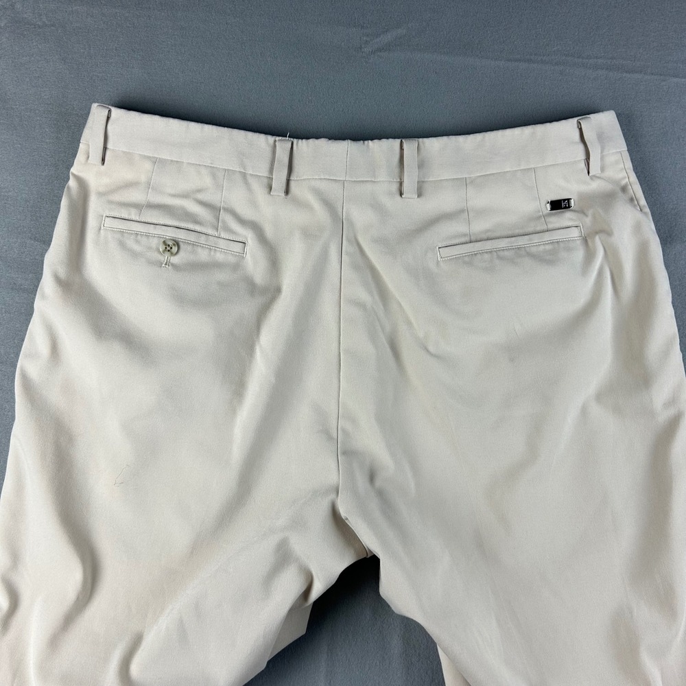 Tiger Woods Collection Golf Pants Mens 40x30 Beige Flat Front Stretch 229980-245 - Picture 15 of 16